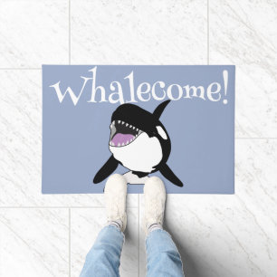 Orca Killer Whale  Doormat