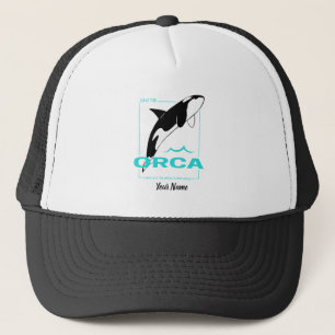 Orca Killer Whale for a girl who just loves Orcas Trucker Hat