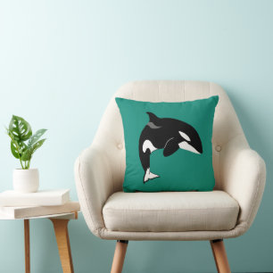 Orca Killer Whale Gifts Cushion