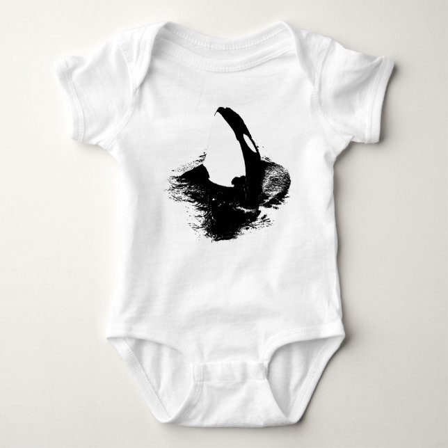 Orca "killer whale" infant creeper (Front)
