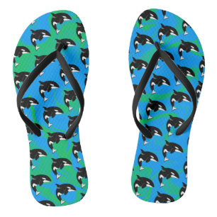 Orca Killer Whale Jandals