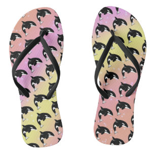 Orca Killer Whale Jandals
