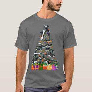 Orca Killer Whale Ornament Christmas Tree  T-Shirt