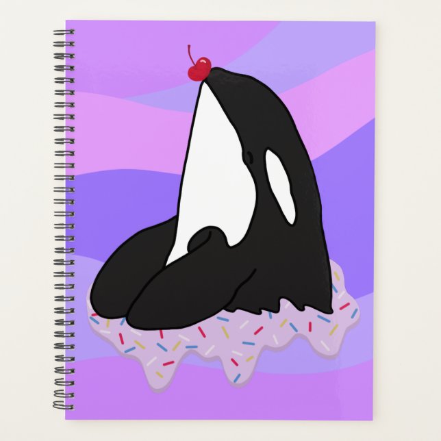 Orca Killer Whale  Planner (Front)