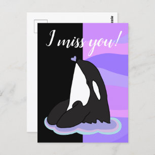 Orca Killer Whale Postcard