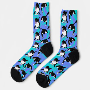 Orca Killer Whale Socks