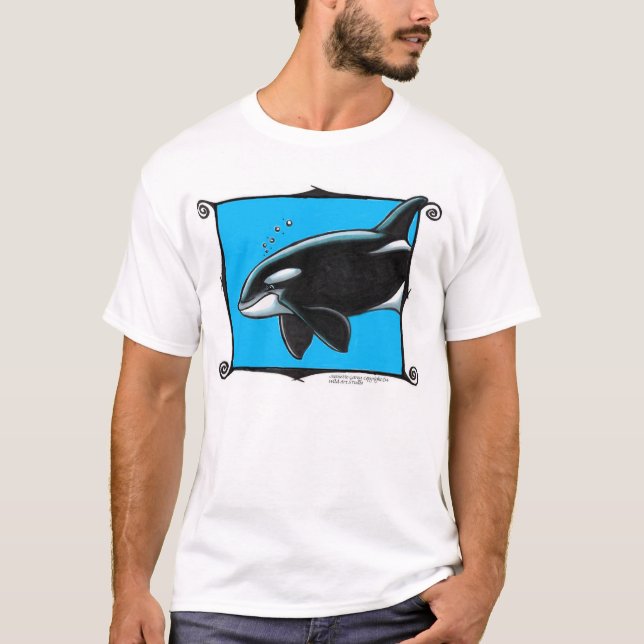 Orca/Killer Whale T-Shirt (Front)