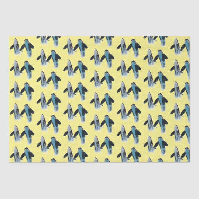 Orca / Killer Whale Tissue Paper  (Front)