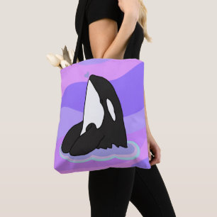 Orca Killer Whale Tote Bag