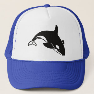 Orca Killer Whale Trucker Hat