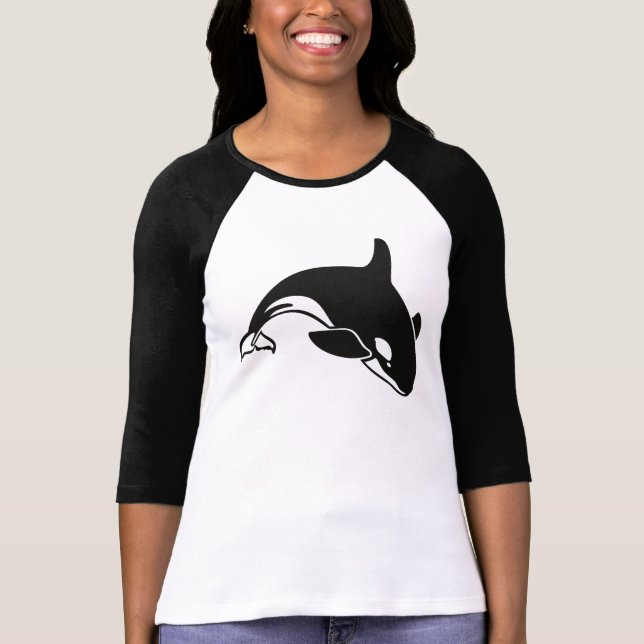 Orca Killer Whale Women's Shirt (Front)
