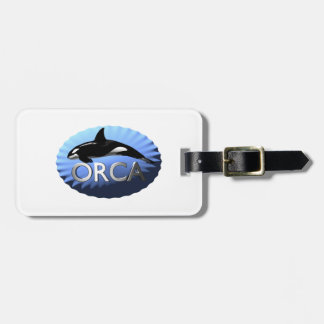 Orca Luggage Tag