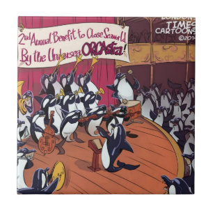 Orca Orchestra Funny Tile