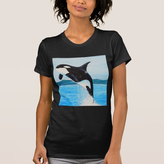 Orca Painting T-Shirt (Front)