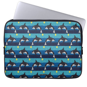 Orca (pattern) - Laptop Sleeve