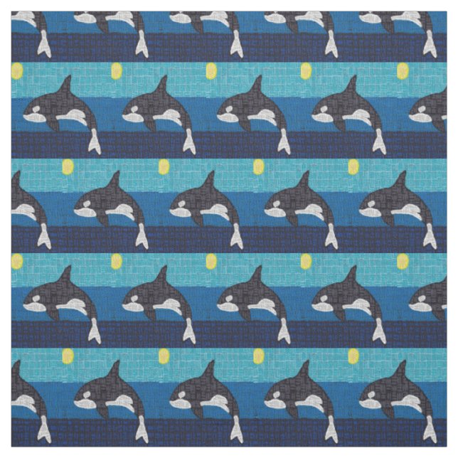 Orca - Pima Cotton Fabric (Swatch)