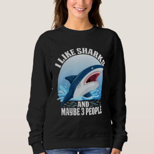 orca plush shark shark women shark mouth 3 sweatshirt
