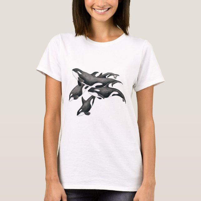Orca Pod T-Shirt (Front)