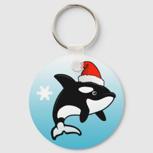 Orca Santa Key Ring