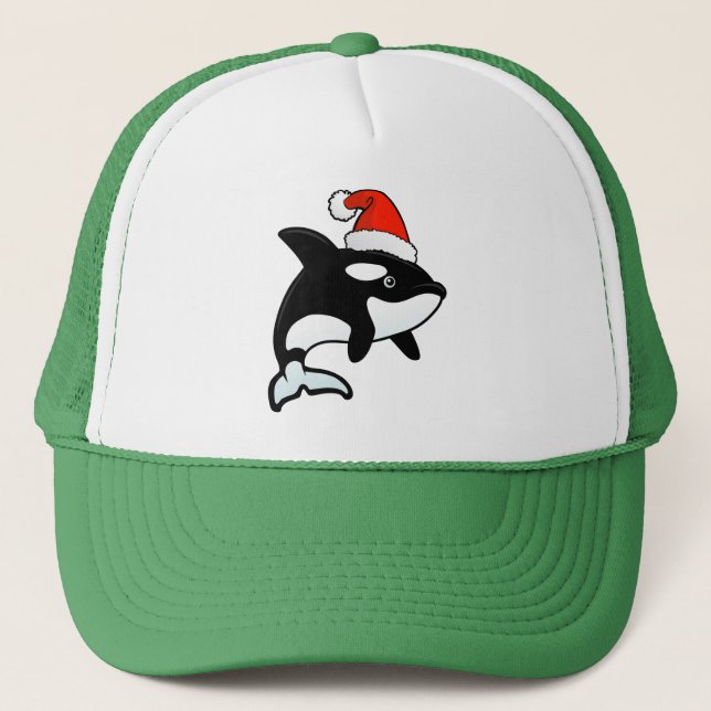 Orca Santa Trucker Hat (Front)