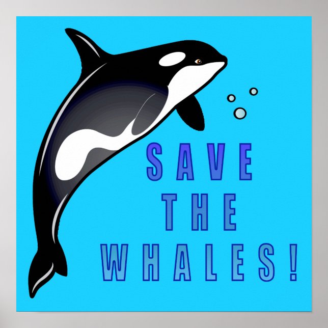 Orca: Save the Whales! Poster (Front)