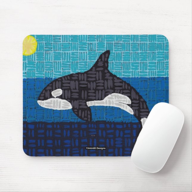 Orca (single) - Mouse Pad (With Mouse)