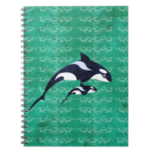 Orca Spiral Notebook