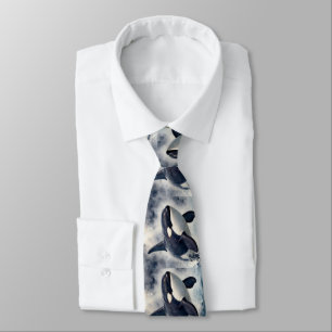 Orca Stormy waves Tie