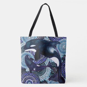 Orca Tribe Tote Bag