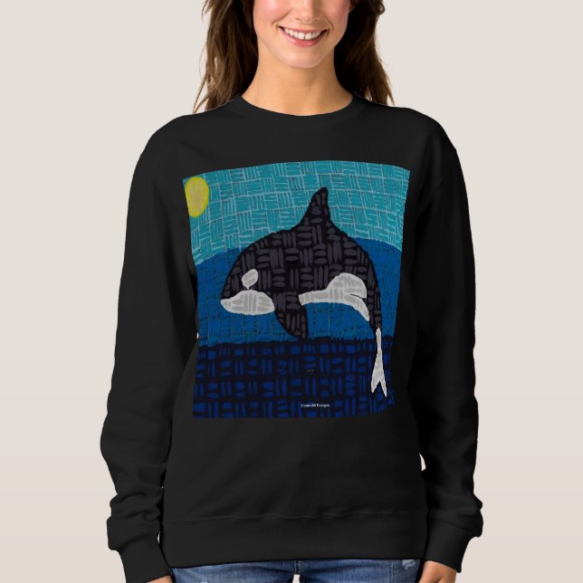 Orca (vivid) - Women's Sweatshirt (Front)