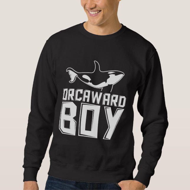 Orca Ward Boy Orca Sweatshirt (Front)