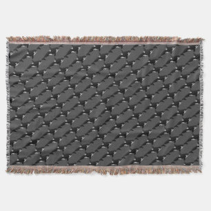 Orca Whale Blanket Killer Whale Art Throw Blankets