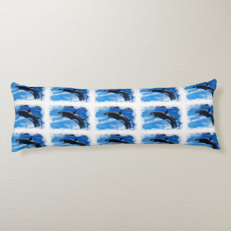 Orca Whale Body Cushion