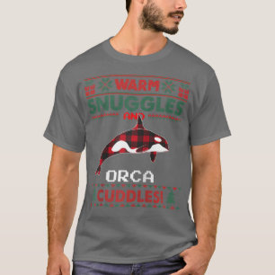 Orca Whale Christmas PajamaUgly Christmas Sweater