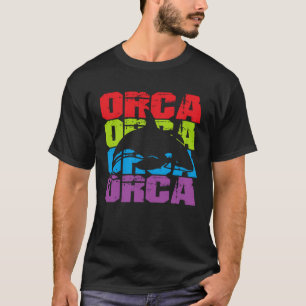 Orca Whale Family Orca Squad Orca Squad Whale Sea  T-Shirt