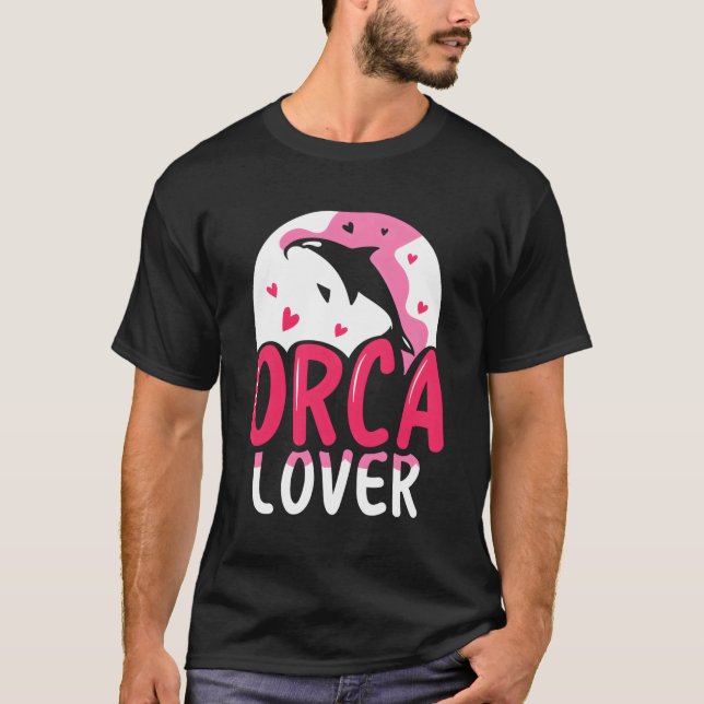 Orca Whale Orcas Sea Protect T-Shirt (Front)