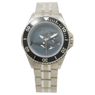 Orca Whale Watch Killer Whale Art Wrist Watch