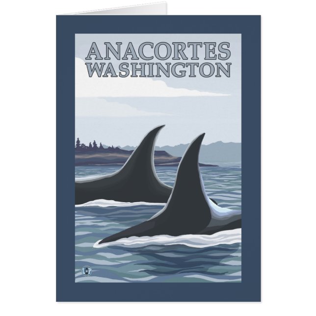 Orca Whales #1 - Anacortes, Washington (Front)