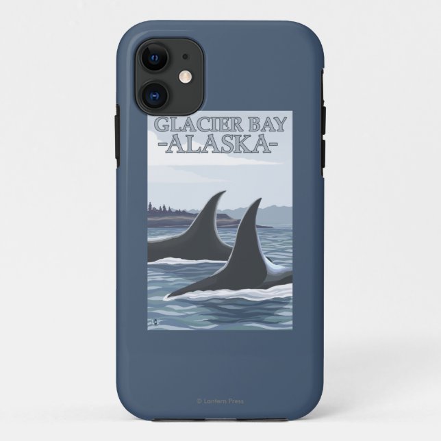 Orca Whales #1 - Glacier Bay, Alaska Case-Mate iPhone Case (Back)