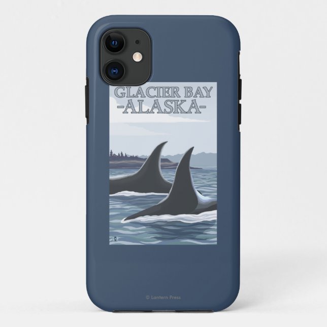 Orca Whales #1 - Glacier Bay, Alaska Case-Mate iPhone Case (Back)