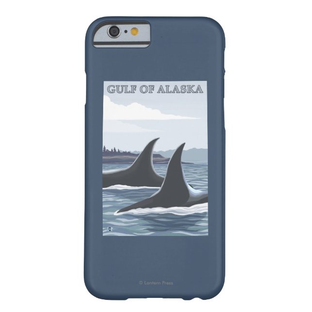 Orca Whales #1 - Gulf of Alaska Case-Mate iPhone Case (Back)