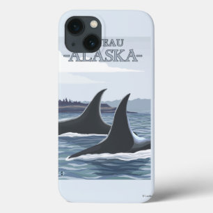 Orca Whales #1 - Juneau, Alaska iPhone 13 Case