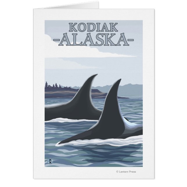 Orca Whales #1 - Kodiak, Alaska (Front)
