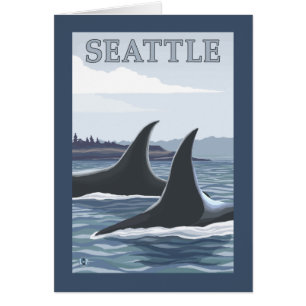 Orca Whales #1 - Seattle, Washington