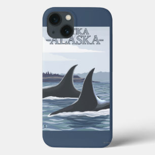 Orca Whales #1 - Sitka, Alaska iPhone 13 Case