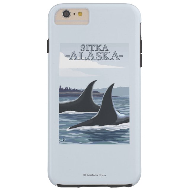 Orca Whales #1 - Sitka, Alaska Case-Mate iPhone Case (Back)