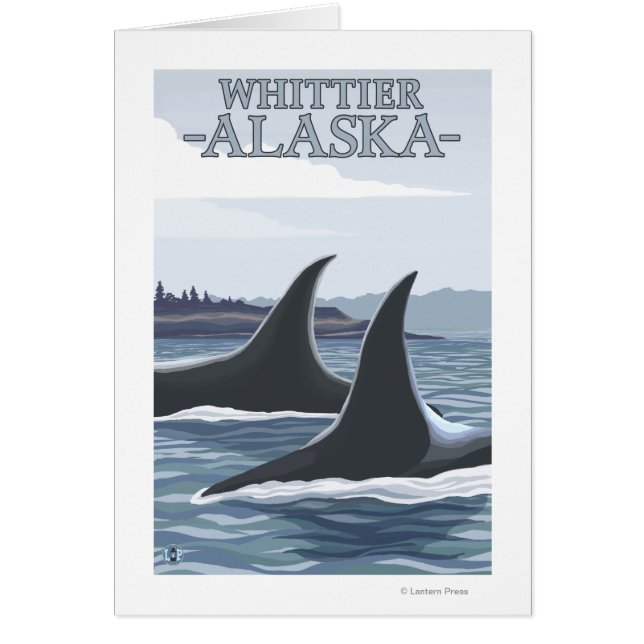 Orca Whales #1 - Whittier, Alaska (Front)