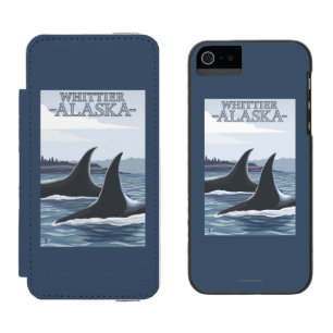 Orca Whales #1 - Whittier, Alaska Incipio Watson™ iPhone 5 Wallet Case