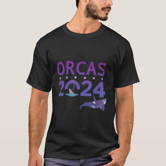 Orcas 2024 T-Shirt (Front)