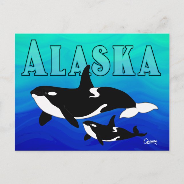 Orcas, Alaska - Postcard (Front)